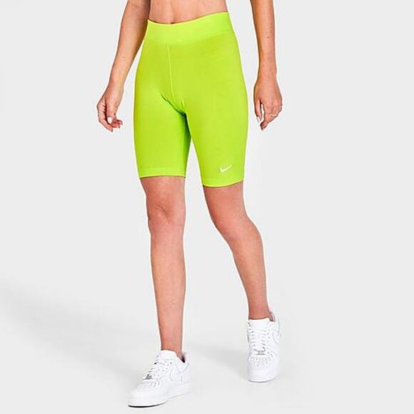 Nike Essential Bike LBR mid rise short Green XS - Picture 2 of 9